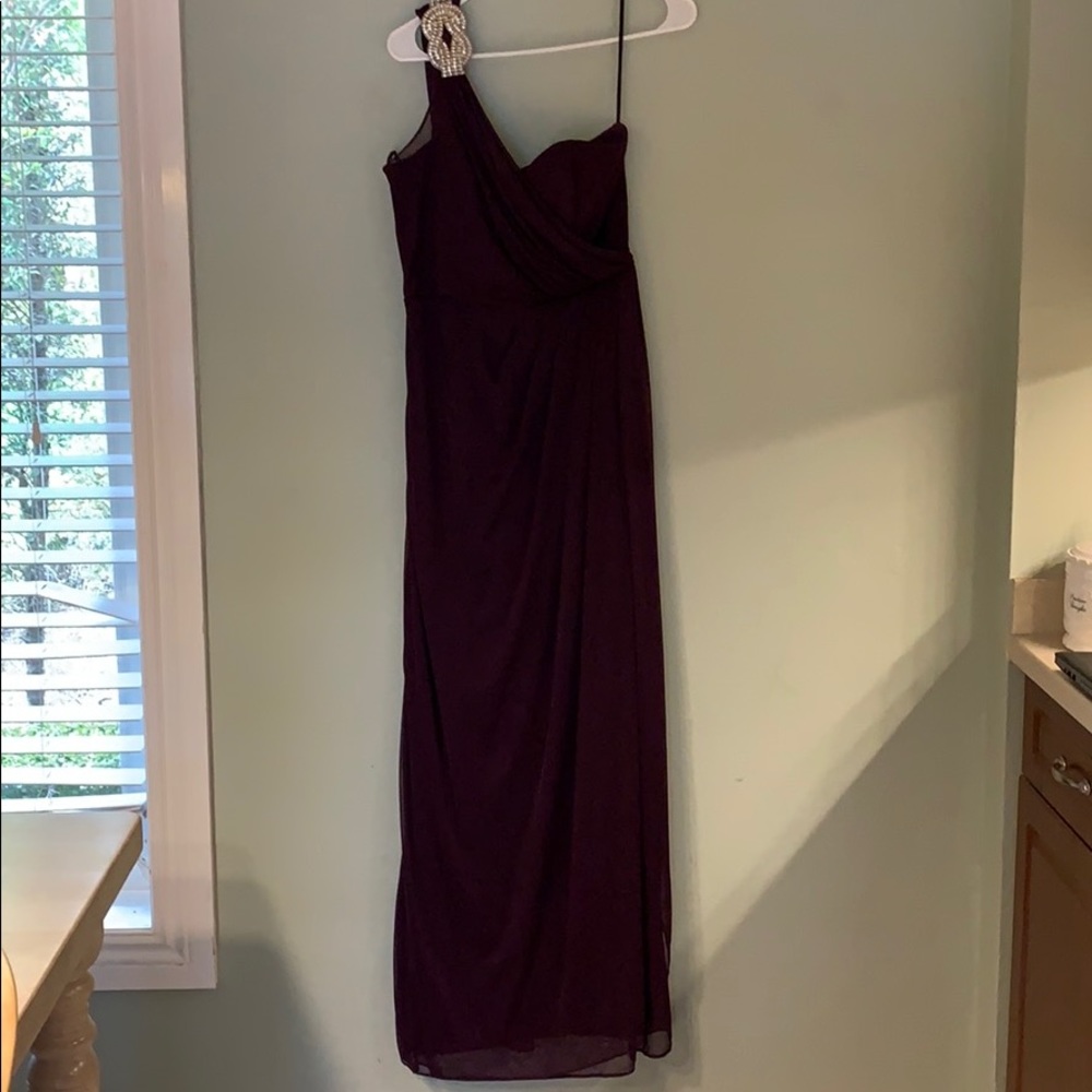 Shoulder Knot Prom Dress